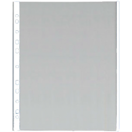 FUNDA MULTITALADRO PP C/REFUERZO Y RIBETE Fº BLANCO 5510070 GRAFOPLAS