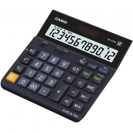 CALCULADORA DE ESCRITORIO 12 DIGITOS CASIO DH12TER