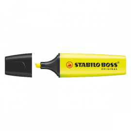 MARCADOR FLUORESCENTE 70/24 AMARILLO STABILO BOSS