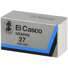 GRAPAS NIQUELADAS C/1000U 27=23/13 CASCO