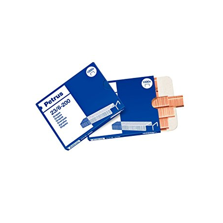 GRAPAS COBRIZAS C/1000U 23/6-200 23600 PETRUS