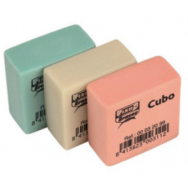 GOMA BORRAR MIGA PAN CUADRADA 00032099 "CUBO" FIXOERASER