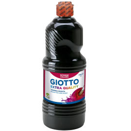 TEMPERA LIQUIDA 500ML NEGRA 535324 GIOTTO