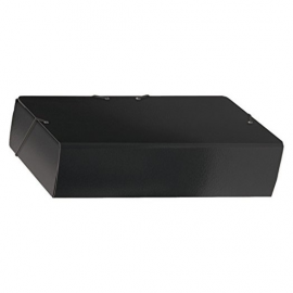 CAJA PROYECTOS CON GOMAS CARTON GOFRADAS LOMO 3CM NEGRA MARIOLA 220304