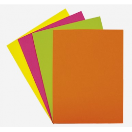 PAPEL COLORES P/100H 80GR A4 5COLX20H FLUOR 15280 APLI