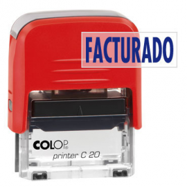 SELLO FORMULA COMERCIAL AUTOMATICO =FACTURADO AZUL 20L/4911 PRINTY