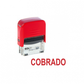 SELLO FORMULA COMERCIAL AUTOMATICO =COBRADO ROJO 20L COLOP