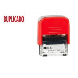 SELLO FORMULA COMERCIAL AUTOMATICO =DUPLICADO ROJO 20L COLOP