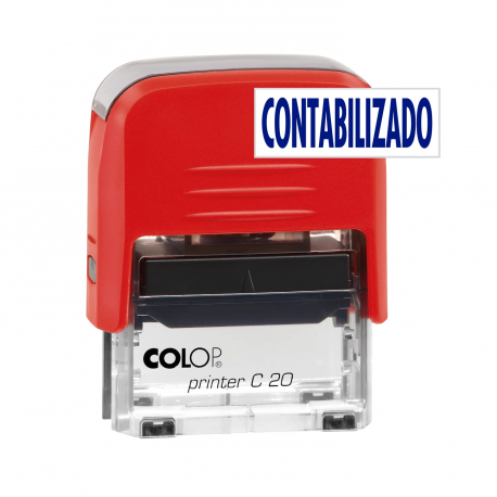 SELLO FORMULA COMERCIAL AUTOMATICO =CONTABILIZADO AZUL 20L-151712 COLOP