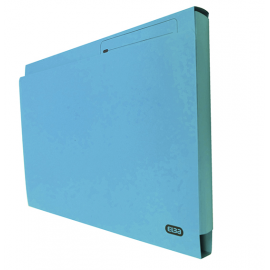 SUBCARPETA 3 SOLAPAS 320GR AZUL 400040689 ELBA-GIO