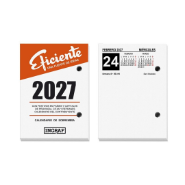 TACO CALENDARIO CASTELLANO 10210-357411 EFICIENTE INGRAF
