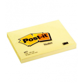 QUITA-PON BLOC 76x102MM AMARILLO 657 POST-IT 3M