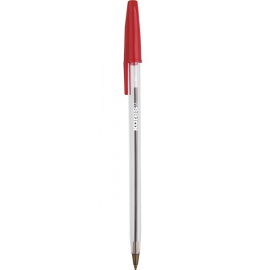 BOLIGRAFO CRISTAL SIERRA ROJO DK851/BP1-BA1 SCRIBA-KORES