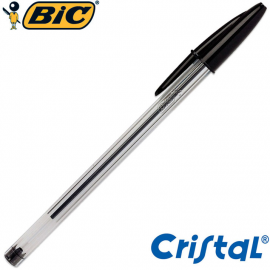 BOLIGRAFO CRISTAL ESCRITURA NORMAL NEGRO 4/896040 BIC