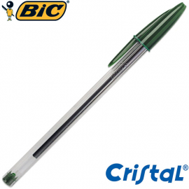 BOLIGRAFO CRISTAL ESCRITURA NORMAL VERDE 6/8373629 BIC