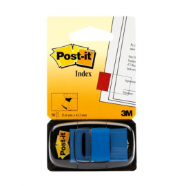 BANDERITA SEÑALIZADORA 1"50U  AZUL 680-2 POST-IT 3M