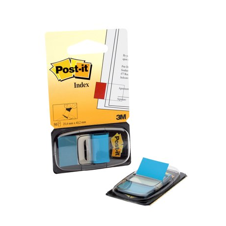 BANDERITA SEÑALIZADORA 1"50U  AZUL BRILLO 680-23 POST-IT 3M