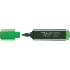 MARCADOR FLUORESCENTE VERDE 154863 FABER-CASTELL