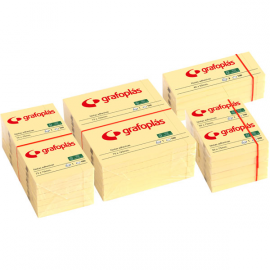 QUITA-PON BLOC  76X76 AMARILLO 65205460 GRAFOPLAS