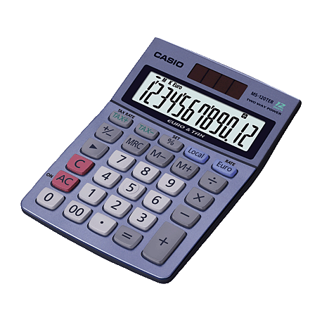 CALCULADORA SOBREMESA SOLAR 12DIG MS-120TERII CASIO