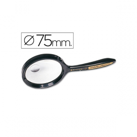 LUPA CRISTAL BIFOCAL ARO PLASTICO X2-4 AUMENTOS 04883 WALTEX