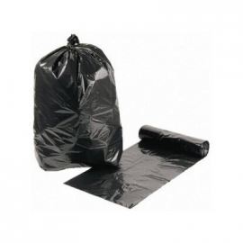 BOLSA BASURA DOMESTICA CALIDAD EXTRA  25L ROLLO 25 UDS NEGRAS 11100