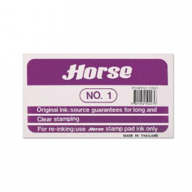 TAMPON ALMOHADILLA METAL Nº1 9X16,5 VIOLETA 301694 HORSE